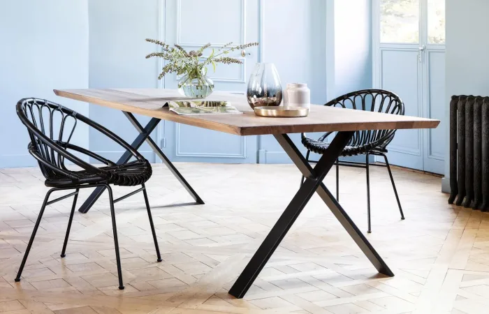 albert dining table black ls01