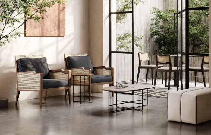 Eva dining armchair ls1