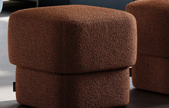 Kate pouf Columbia Brick lifeshot image 2