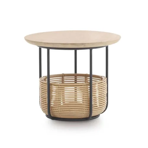 Vivi basket side table small