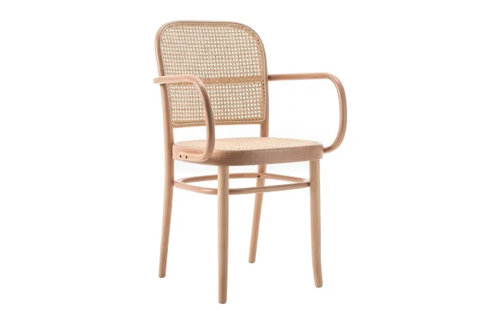 811 dining armchair cane seat ton 01