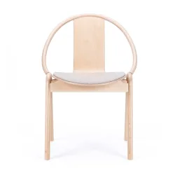 Again Chair with Upholstery Seat 1
