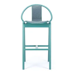 Again barstool with seat and back upholstery 2
