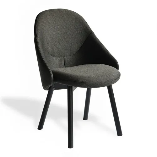 Albu chair with seat and back upholstery 4