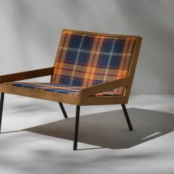 Allaperto Mountain Tartan Lounge Armchair ls2