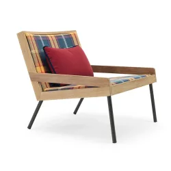Allaperto Mountain Tartan Lounge Armchair3