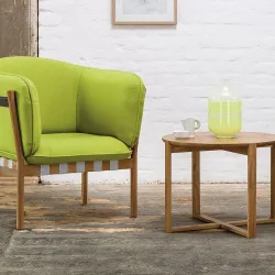 Dowel upholstery armchair ls3