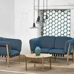 Dowel upholstery armchair ls5