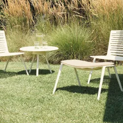 Garden zebra footrest LS