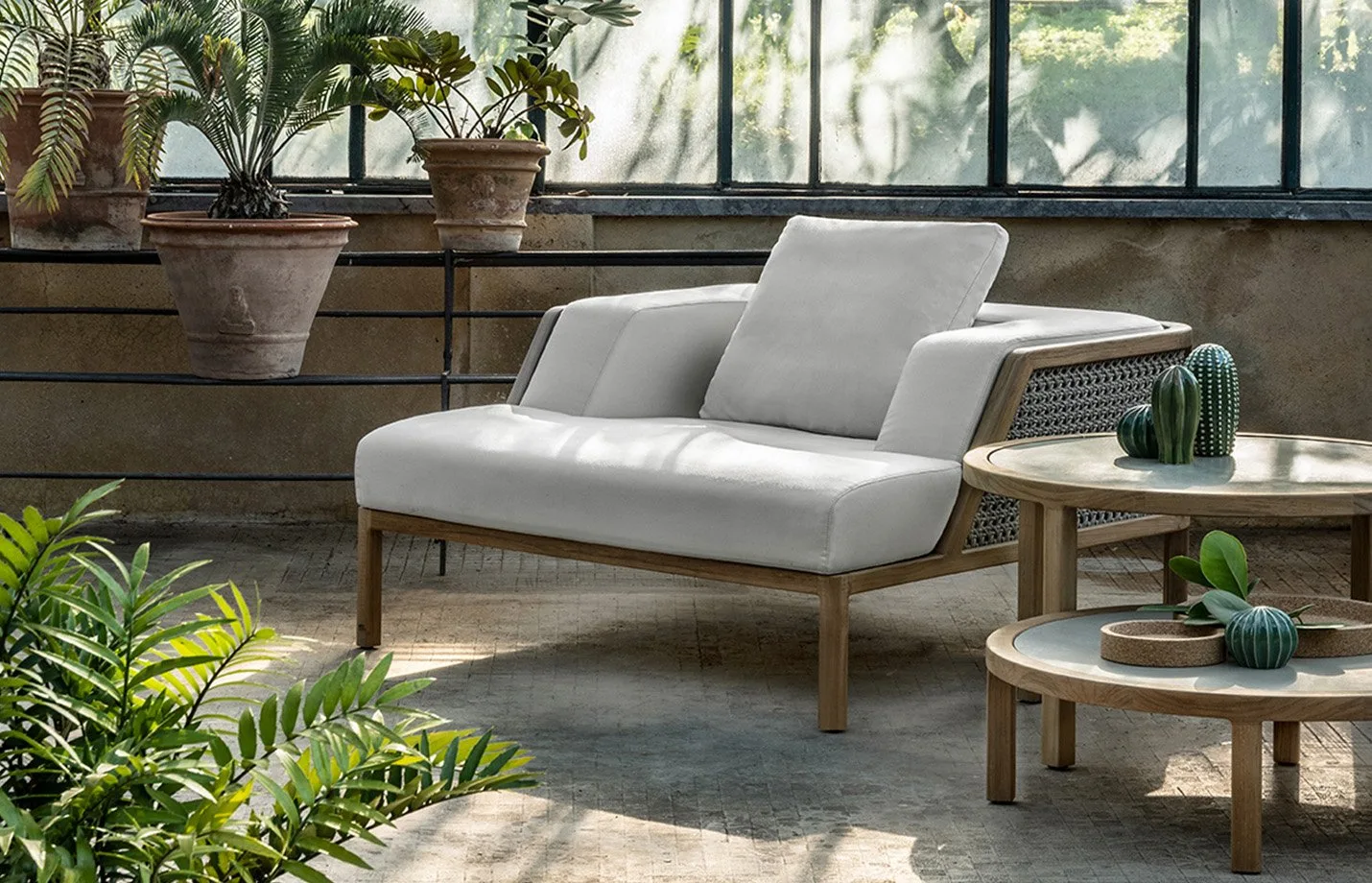 Grand Life Lounge Armchair with Grand Life Coffee Table