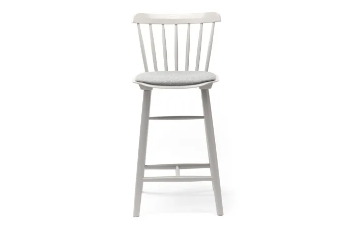 Ironica barstool with seat upholstery 1
