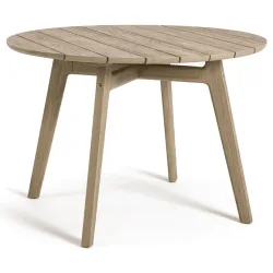 Knit round dining table 1