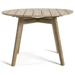 Knit round dining table 2