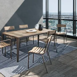 Laren stacking armchair ls4
