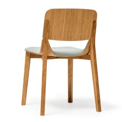 Leaf Chair beech seat upholstery 4