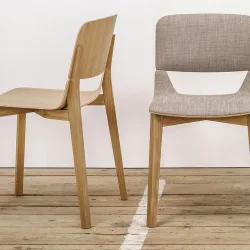 Leaf Chair beech seat upholstery ls4