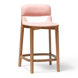 Leaf barstool with backrest upholstery 3