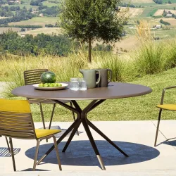 Moai RoundAluminium DiningTable LS