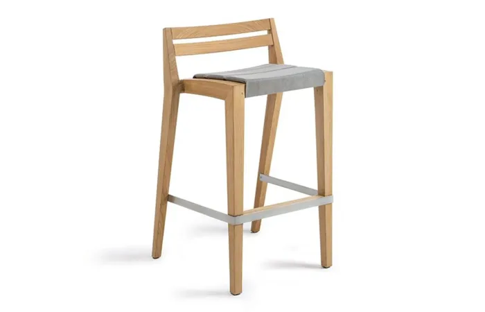 ribot barstool h92 grey