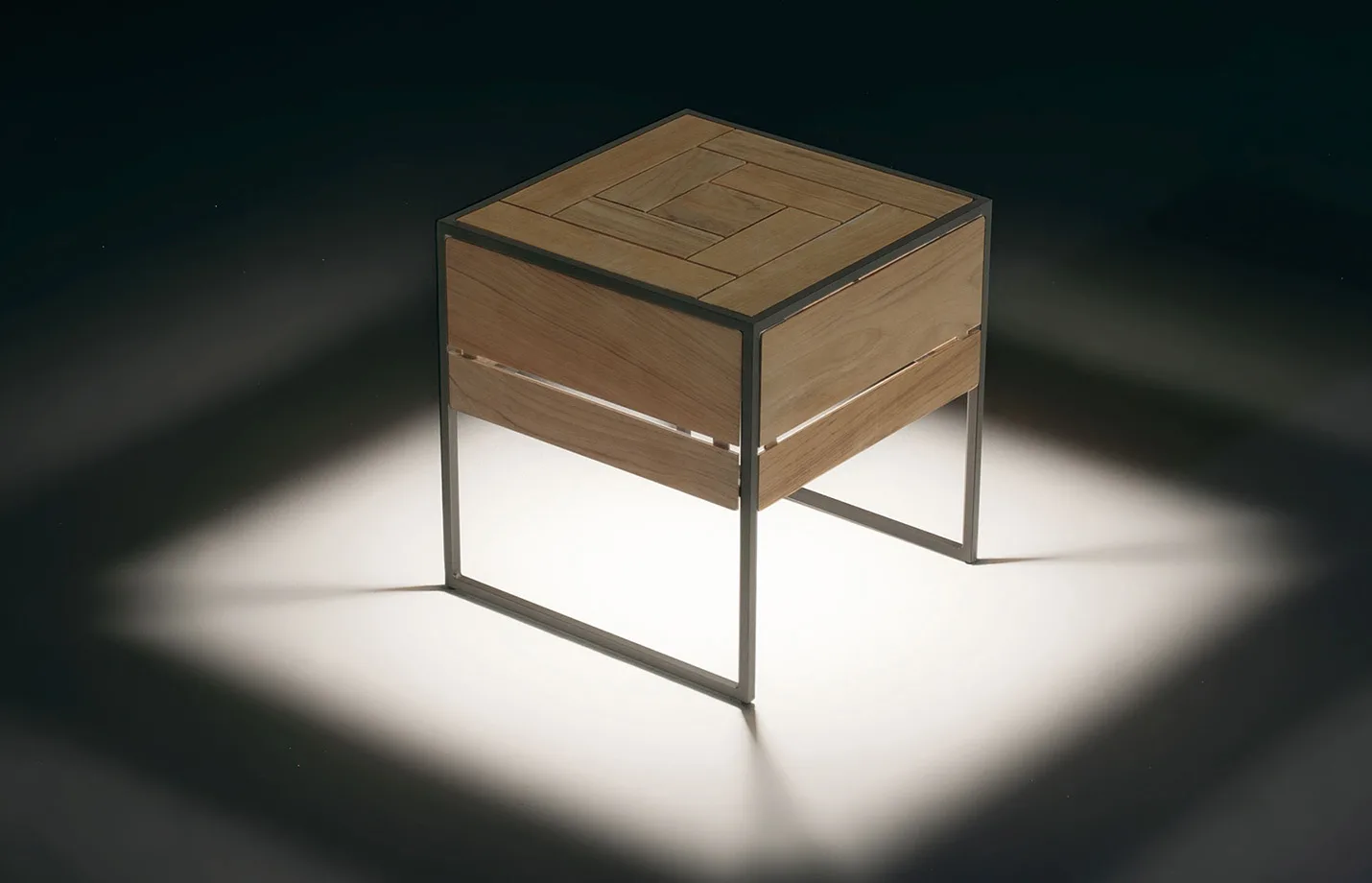 Tetris Coffee Table with Integrated Lamp lifestyle view 2