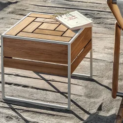 Tetris Coffee Table with Integrated Lamp lifestyle view