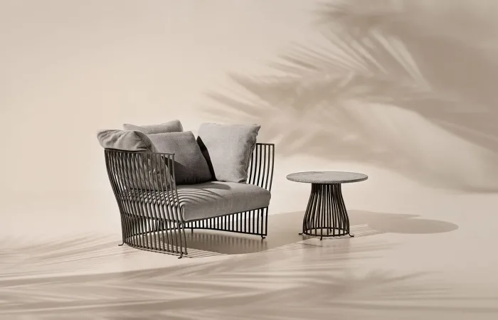 Venexia Lounge Armchair with Venexia Coffee Table