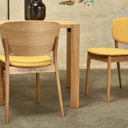 valencia dining chair with seat upholstery ls4