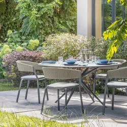 moai round dining table ls1